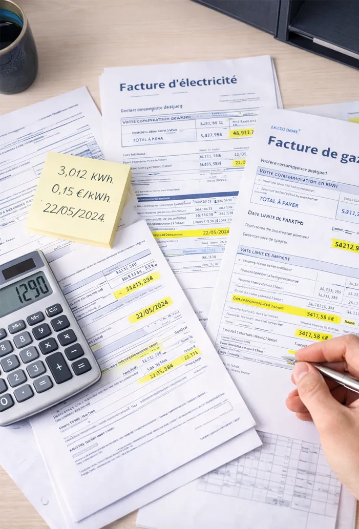 Analyse de facture d’énergie